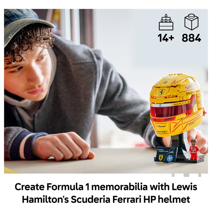 LEGO Scuderia Ferrari HP: Casco de Lewis Hamilton 43022 LEGO Scuderia Ferrari HP: Casco de Lewis Hamilton 43022