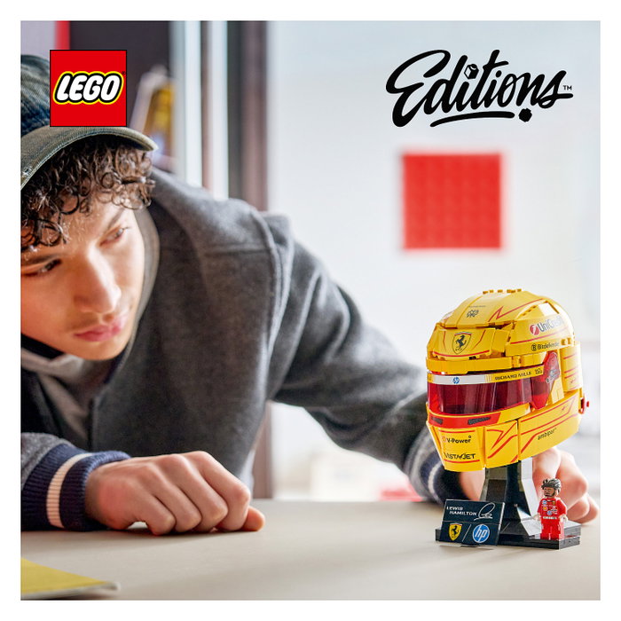 LEGO Scuderia Ferrari HP: Casco de Lewis Hamilton 43022 LEGO Scuderia Ferrari HP: Casco de Lewis Hamilton 43022