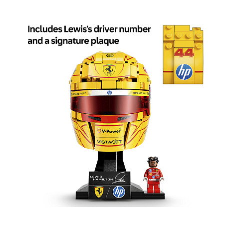 LEGO Scuderia Ferrari HP: Casco de Lewis Hamilton 43022 LEGO Scuderia Ferrari HP: Casco de Lewis Hamilton 43022