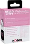 Konix Auriculares Hello Kitty Intraurales Bluetooth 5.4 Inalámbricos Rosa y Blanco con Estuche de Carga, IPX4, para Llamadas y Música