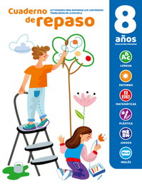 SALDAÑA Cuaderno de repaso luminiscente 8 años - Saldaña