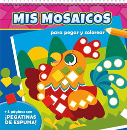 PANINI FONDO Mis Mosaicos para pegar y colorear: Animales domésticos