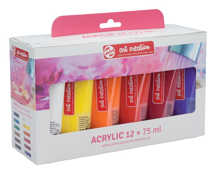 Talens Art Creation Set de Acrílico 12 x 75 ml