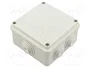 GEWISS Caja de conexiones 44 CE gris IP55