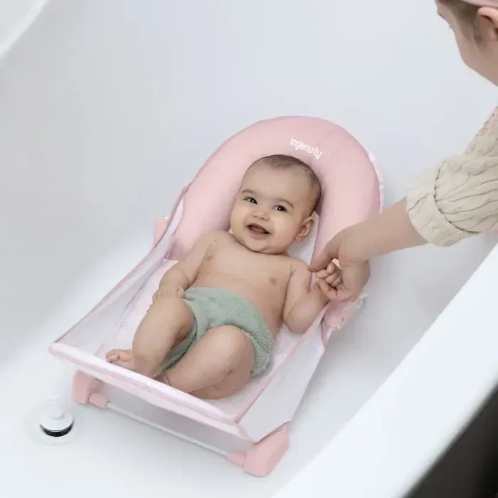 Ingenuity Silla de Baño Plegable para Niña, Color Rosa, Ref. ING0012914171394