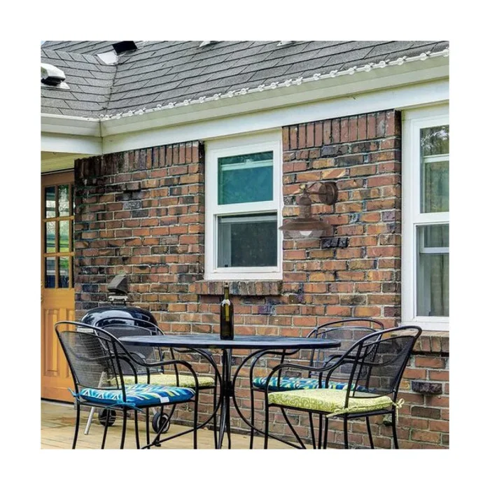 RABALUX Aplique Exterior Oslo 1xE27 IP44 Metal Acabado Acero Inoxidable - RAB-8681