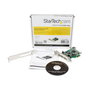 StarTech.com Tarjeta PCI Express USB 2.0 de Perfil Bajo - 4 Puertos (3 Externos + 1 Interno) - Compatible con Windows, Mac, Linux - IC VIA/VLI VT6212, 0.48 Gbit/s