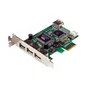 StarTech 4 Puertos USB 2.0 PCI Express Perfil Bajo (3 Externos, 1 Interno)
