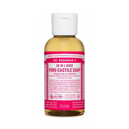Dr. Bronner's Jabón Líquido Rosas 60 mL