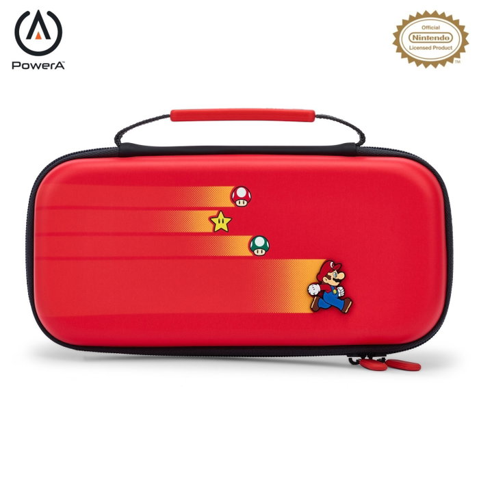 Power A Estuche Protector Compacto Speedster Mario para Nintendo Switch, OLED y Lite
