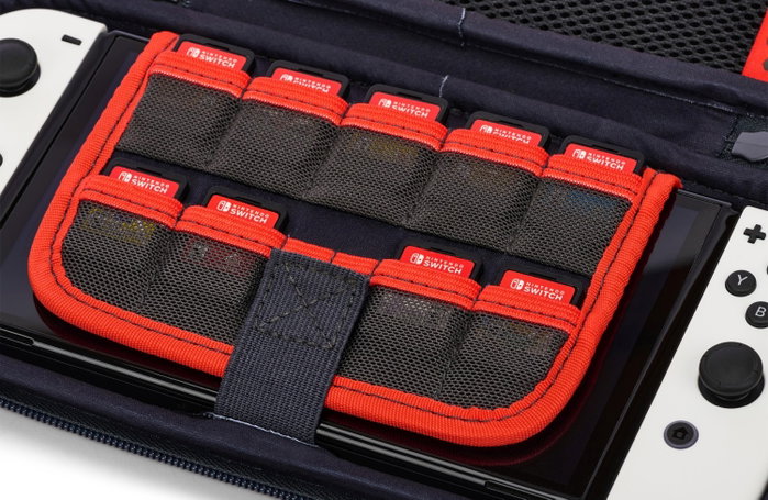 Power A Estuche Protector Compacto Speedster Mario para Nintendo Switch, OLED y Lite