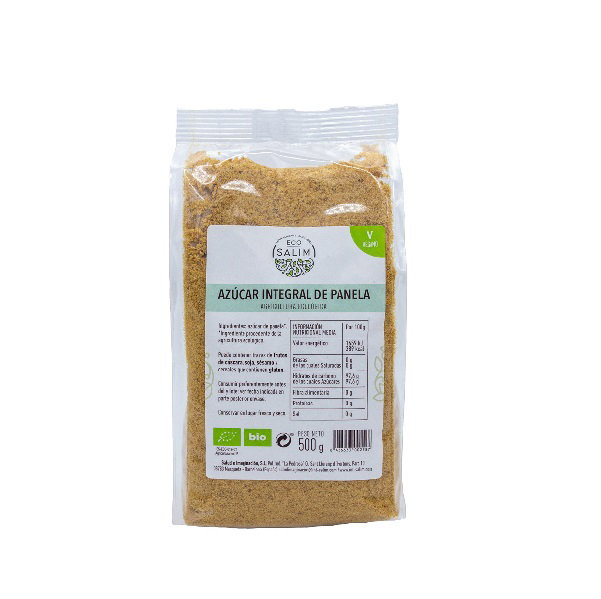 ECO SALIM Azúcar Panela integral 500g BIO VEGAN ECO SALIM Azúcar Panela integral 500g BIO VEGAN