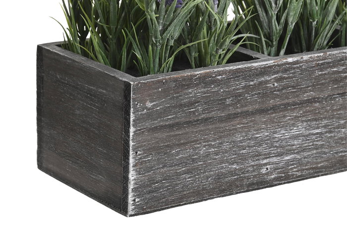 DKD Home Decor Planta de Lavanda 32x14x19,5 cm (Pack de 2)