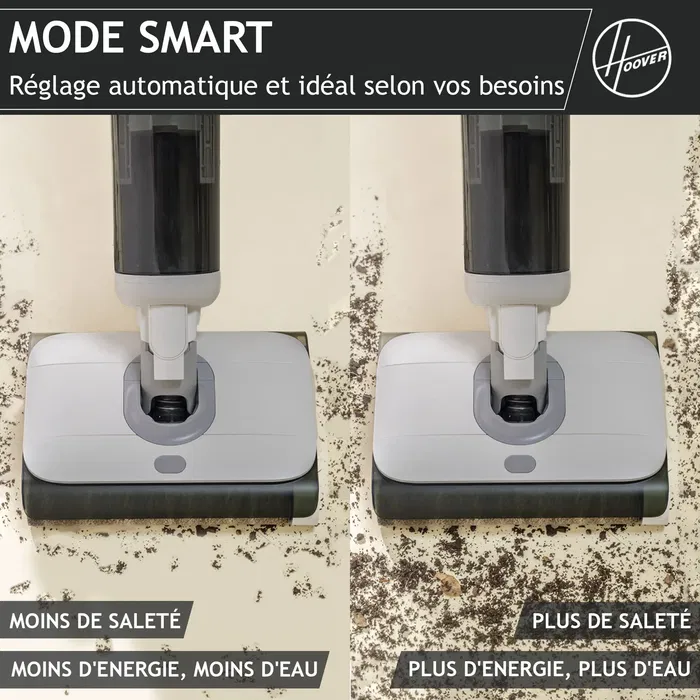 Hoover Aspiradora y Mopa Inalámbrica HW500 para Sólidos y Líquidos - Doble Rodillo - Motor 230W Hoover Aspiradora y Mopa Inalámbrica HW500 para Sólidos y Líquidos - Doble Rodillo - Motor 230W