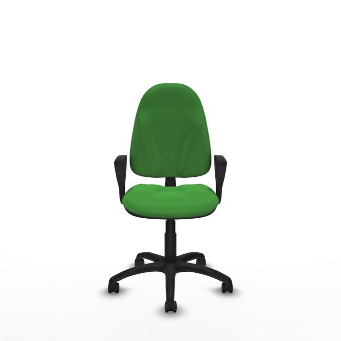 PIQUERAS Y CRESPO Silla de oficina Algarra Verde con Brazos Fijos PIQUERAS Y CRESPO Silla de oficina Algarra Verde con Brazos Fijos