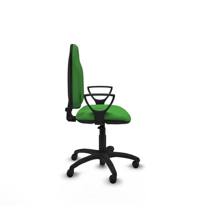 PIQUERAS Y CRESPO Silla de oficina Algarra Verde con Brazos Fijos PIQUERAS Y CRESPO Silla de oficina Algarra Verde con Brazos Fijos