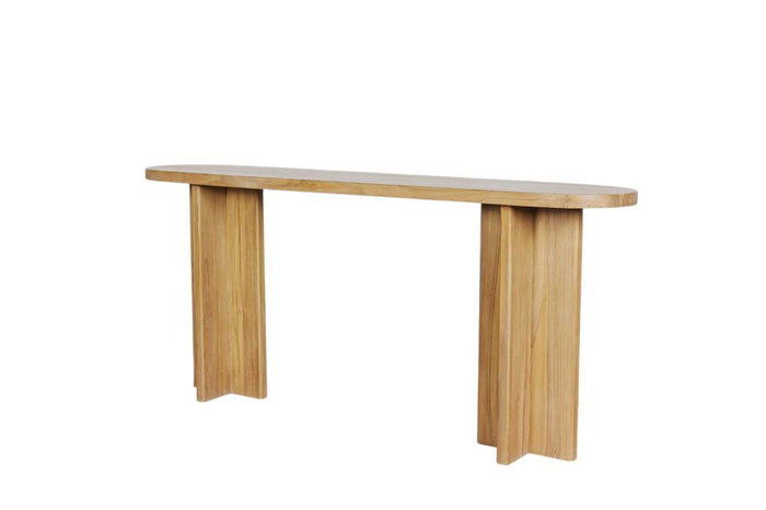 DKD Home Decor Consola Tropical Marron 180 x 80 x 38 cm