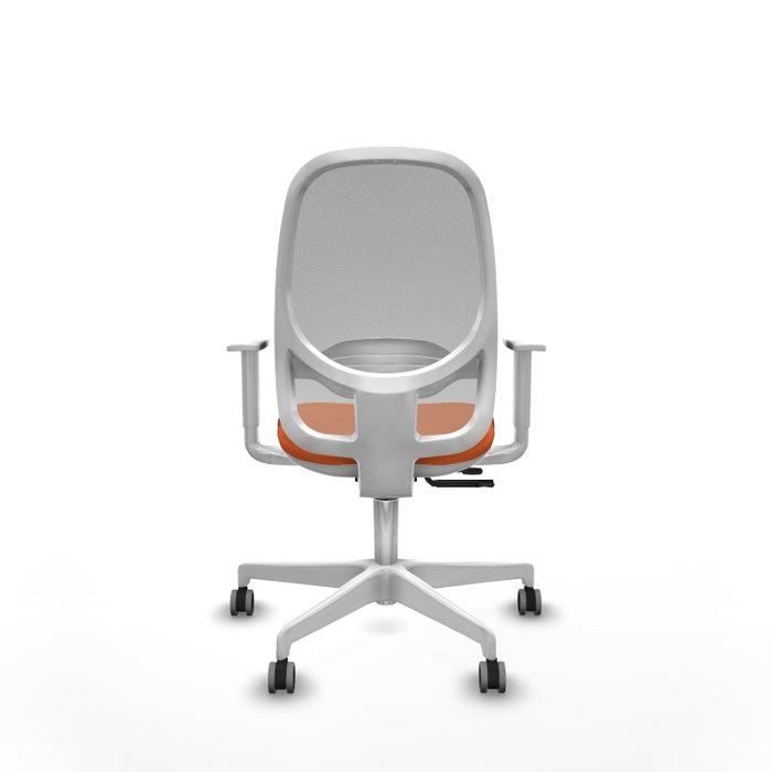 PIQUERAS Y CRESPO Silla de oficina Cilanco Naranja y Gris PIQUERAS Y CRESPO Silla de oficina Cilanco Naranja y Gris