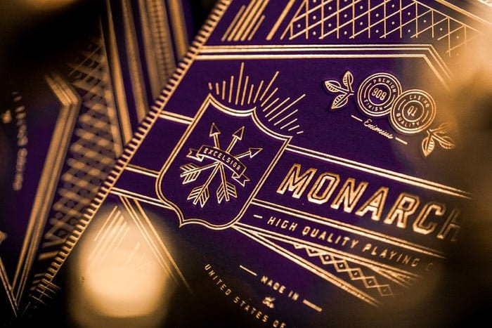 Theory 11 Baraja de cartas Monarch Purple Theory 11 Baraja de cartas Monarch Purple