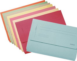 Subcarpeta Esselte Pocket (Bolsa Fuelle) 275G Fº Amarillo Paquete De 25