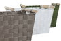 DKD Home Decor Cesta Basicos Set de 3 Verde Gris Crema 30 x 30 x 43 cm Hecho a mano