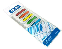 Milan Bloc 120 Marcadores de Páginas de Flecha en 8 Colores