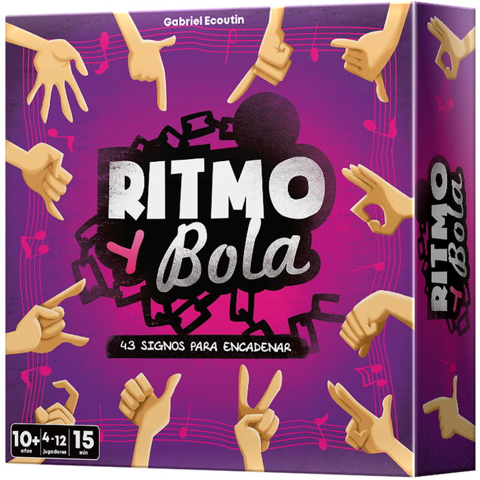 Asmodee Ritmo Y Bola Cgri0001Es Juego de Sociedad Delirante para + 8 Años Asmodee Ritmo Y Bola Cgri0001Es Juego de Sociedad Delirante para + 8 Años