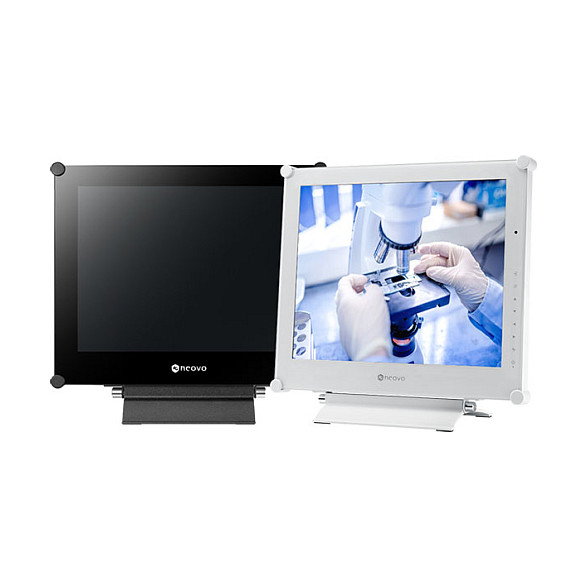 AG Neovo X-15E 15" Monitor LED XGA 4:3 VA Panel 3ms Blanco, Puertos VGA/DVI/HDMI/DP, Altavoces, Montaje VESA