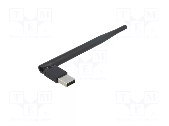 Qoltec Adaptador Wi-Fi USB con antena estándar N