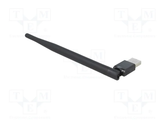 Qoltec Adaptador Wi-Fi USB con antena estándar N