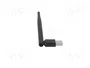 Qoltec Adaptador Wi-Fi USB con antena estándar N