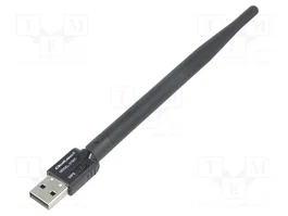 Qoltec Adaptador Wi-Fi USB con antena estándar N