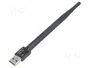 Qoltec Adaptador Wi-Fi USB con antena estándar N