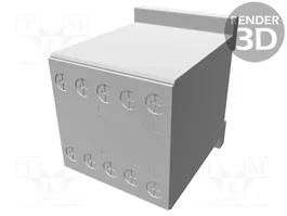 LOVATO ELECTRIC Contactor BG 3-polar 9A 110VAC NC