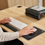 Fellowes Alfombrilla Ratón Breyta XL Negro con Reposamuñecas