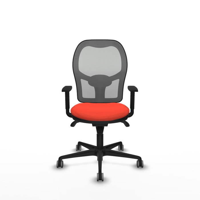 PIQUERAS Y CRESPO Silla de oficina Jorquera Naranja oscuro/Gris