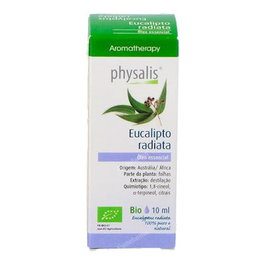 PHYSALIS Esencia Eucalipto Radiata Bio 10Ml Aceite Esencial Puro para Vías Respiratorias