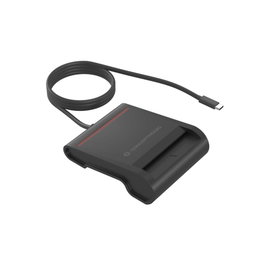 Conceptronic SCR01BC Lector de tarjetas inteligentes USB-C Negro