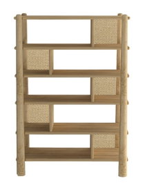 DKD Home Decor Estantería Scandi Ricuerd 40 x 175 x 105 cm Acacia