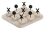 DKD Home Decor Juego de Mesa de Mármol y Metal Travertino