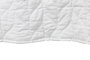 DKD Home Decor Linen collection 1c24 Colcha Blanco 260 x 180 cm (2 Unidades)