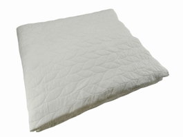 DKD Home Decor Colcha de Poliéster Blanca 180x260 cm