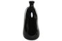 DKD Home Decor Jarrón Urban D022 Negro 22 x 22 x 51 cm Colección Urban