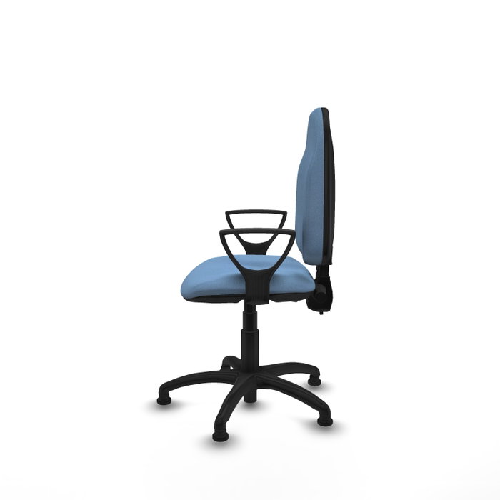 PIQUERAS Y CRESPO Silla de oficina Algarra Azul cielo con Brazos Fijos PIQUERAS Y CRESPO Silla de oficina Algarra Azul cielo con Brazos Fijos