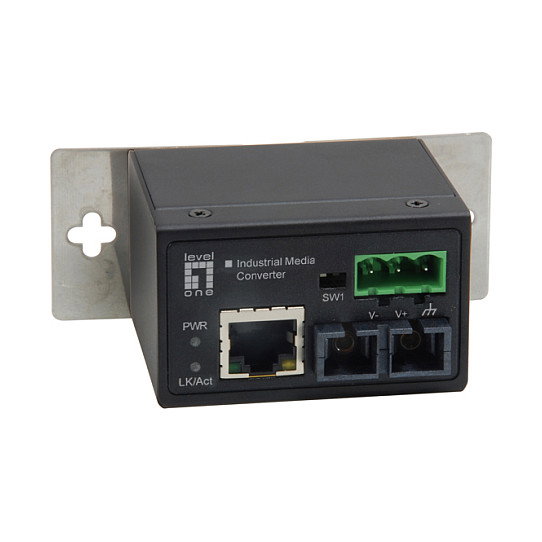 Level One IEC-4301 Convertidor de medios RJ45 a SC Monomodo 30 km Level One IEC-4301 Convertidor de medios RJ45 a SC Monomodo 30 km