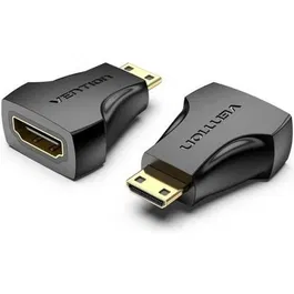 Vention AISB0 Adaptador Mini HDMI Macho a HDMI Hembra Chapado en Oro 4K@30Hz