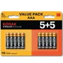 Kodak Pilas Alcalinas AAA/LR03 Xtralife - Blister de 10 unidades