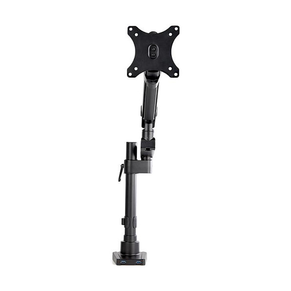 StarTech.com Brazo de Soporte para Monitor Articulado con 2 Puertos USB 3.0 Negro