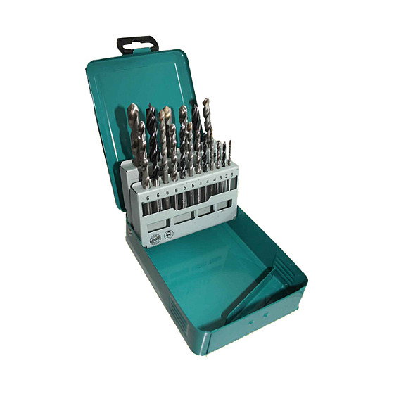 Makita D-46202 Juego de 18 Brocas para Madera, Metal y Piedra Makita D-46202 Juego de 18 Brocas para Madera, Metal y Piedra