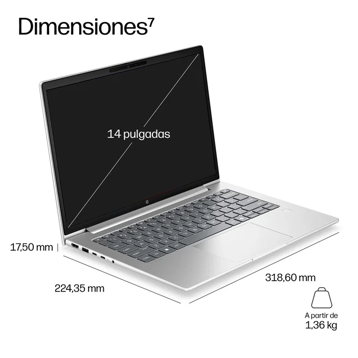 HP ProBook 4 G2i 14 AI PC Intel Core 7 32GB 512GB SSD WUXGA